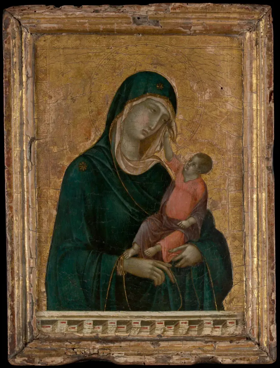Duccio di Buoninsegna, Madonna and Child