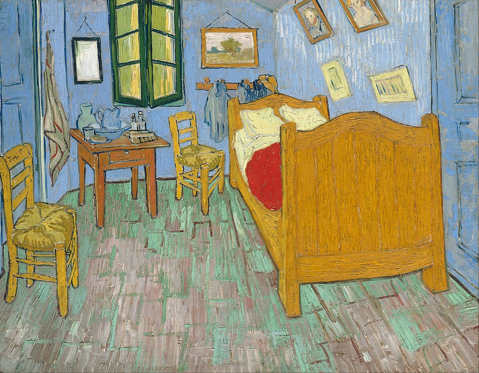 The Bedroom, Vincent van Gogh, 1889