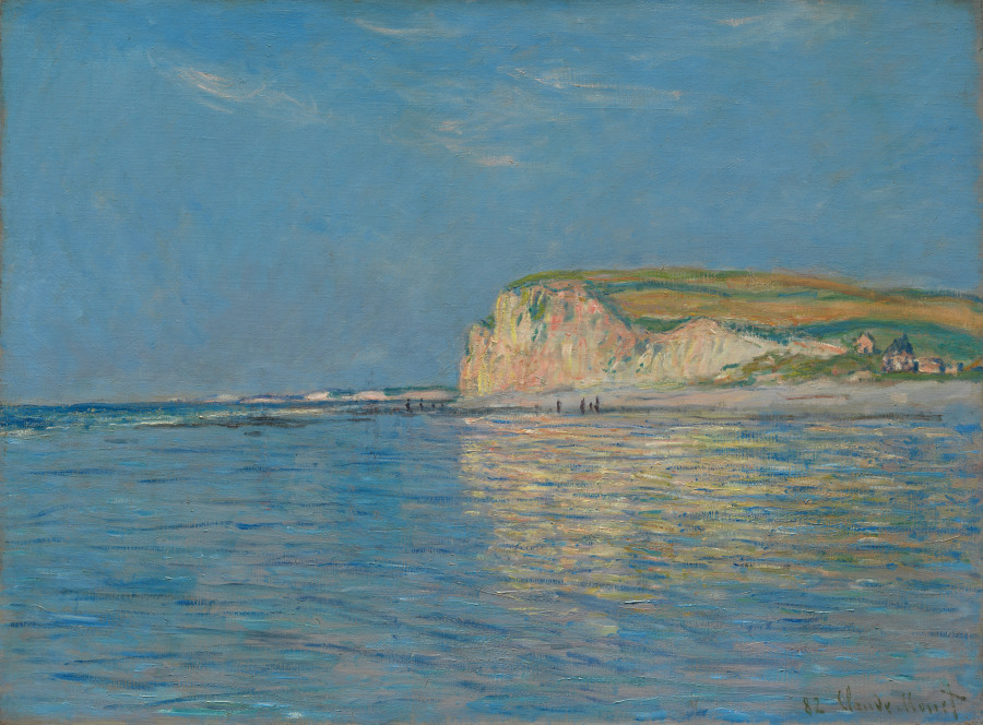 Low Tide at Pourville, near Dieppe, 1882, Claude Monet, 1882
