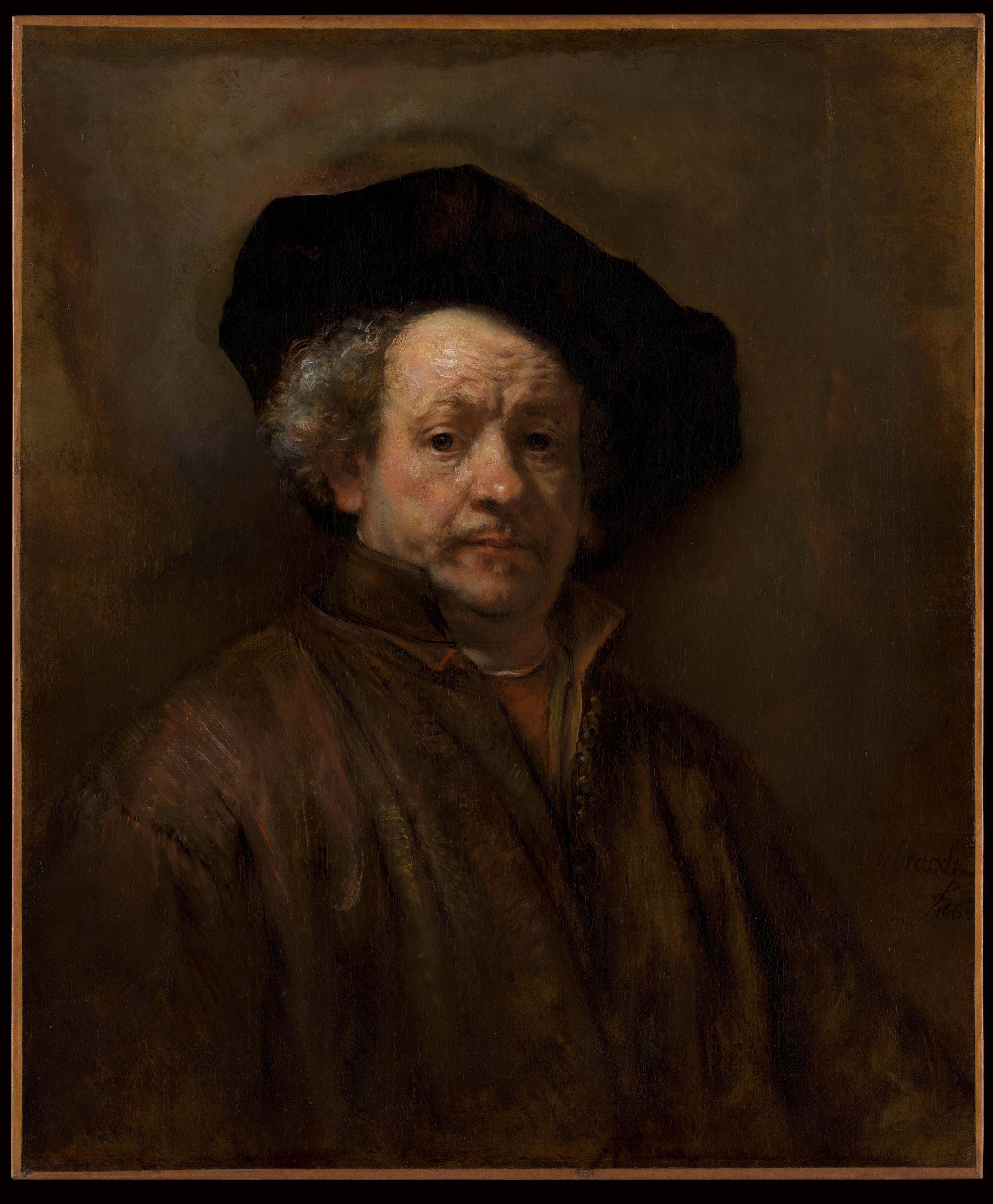 Self-Portrait, Rembrandt van Rijn, 1660