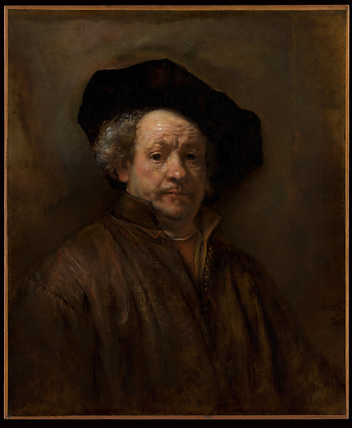 Self-Portrait, Rembrandt van Rijn, 1660