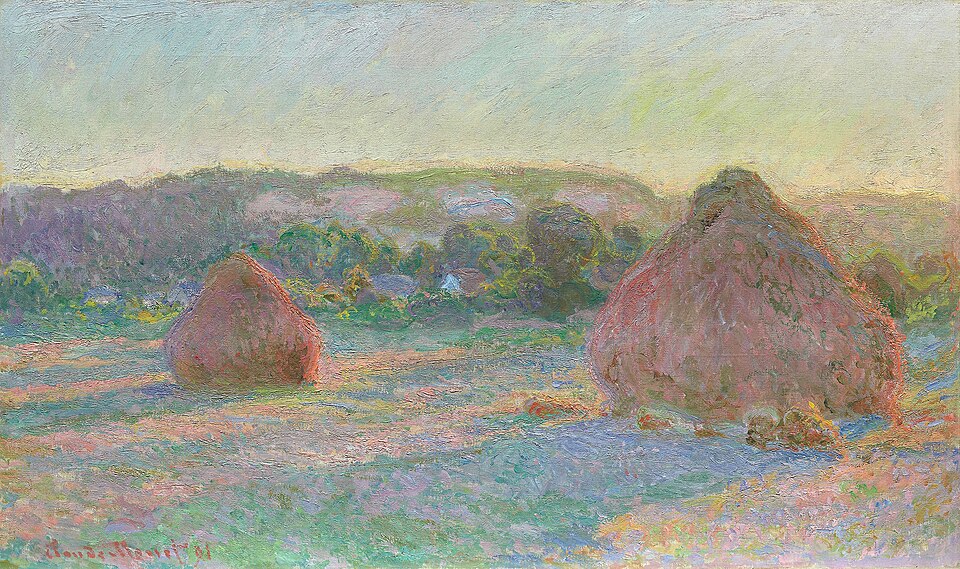Stacks of Wheat (End of Summer), Claude Monet, 1890–91