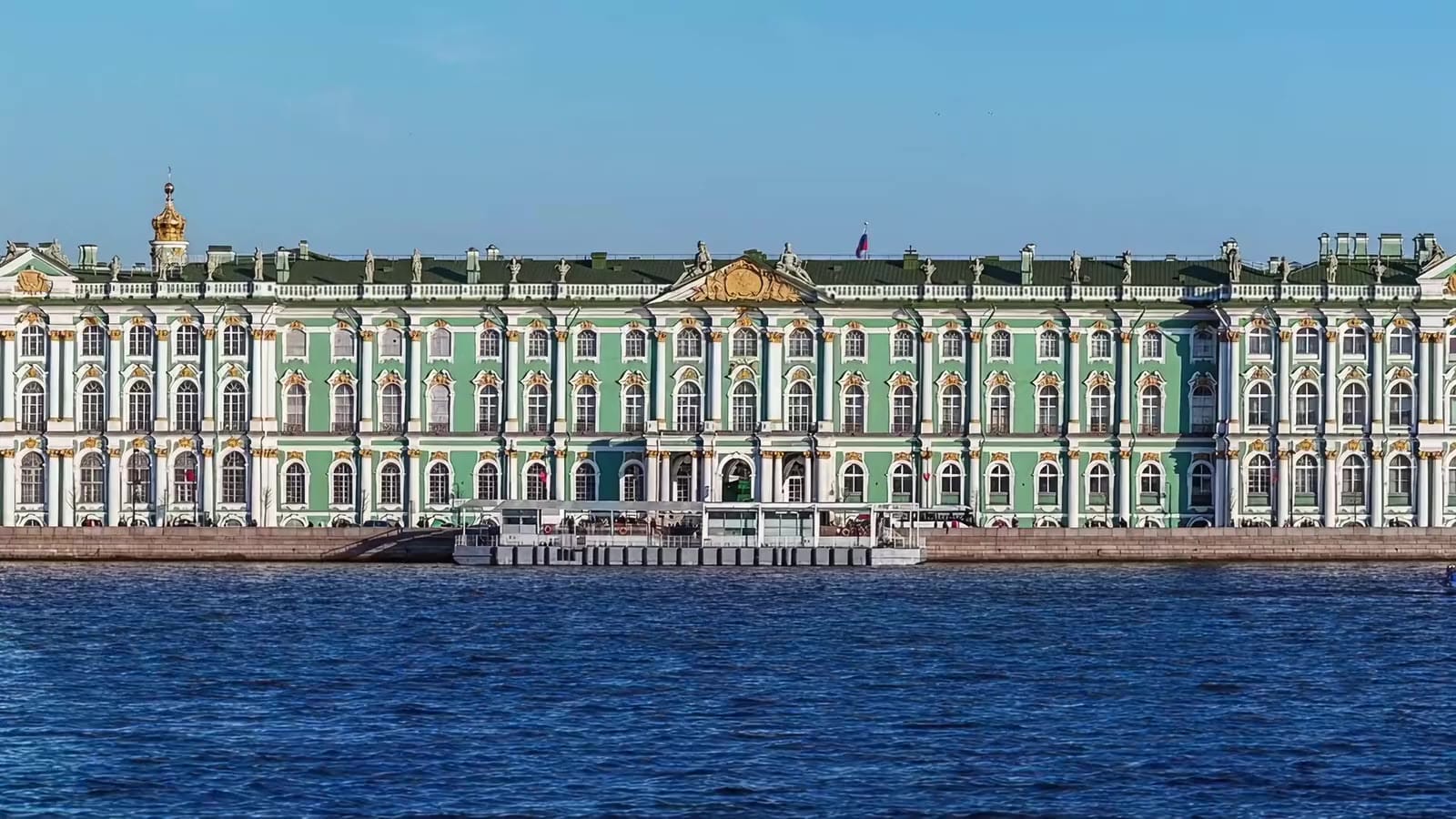 The building of State Hermitage Museum